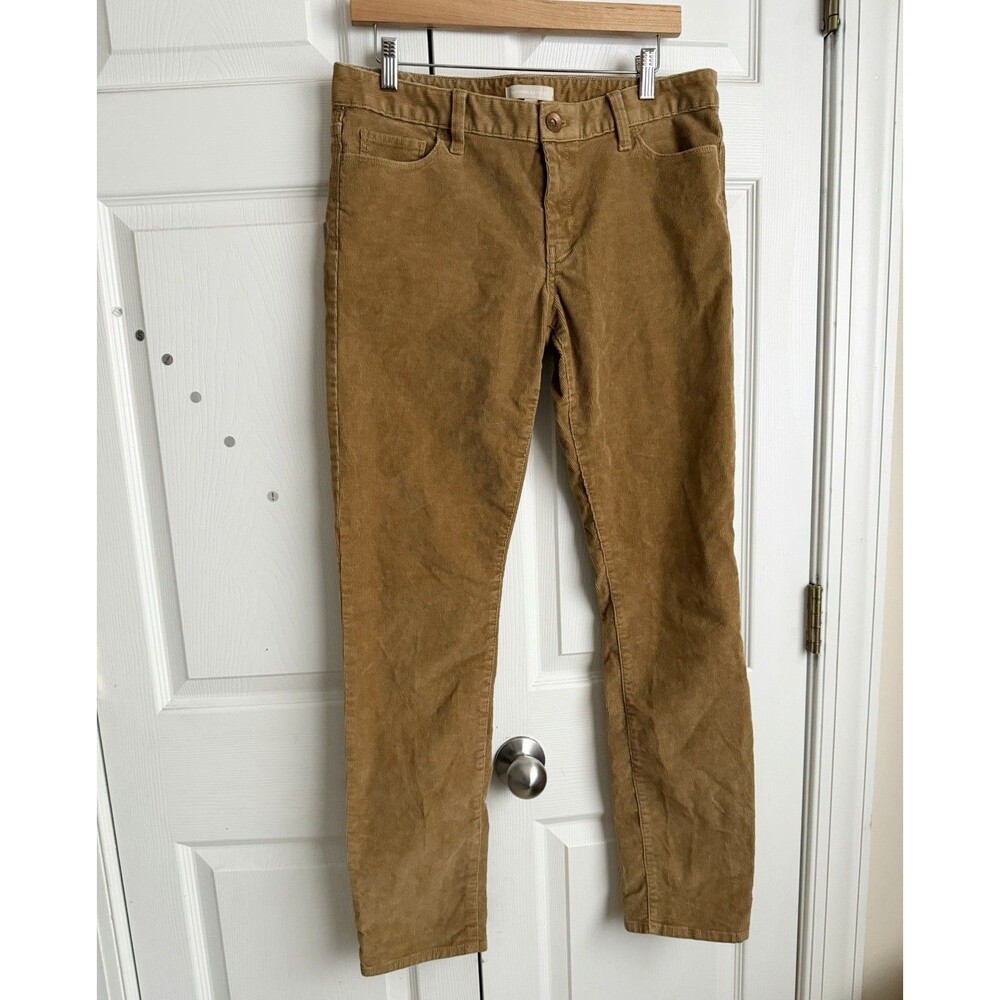 Banana Republic Men’s Tan Brown Corduroy Pants Vintage Straight Fit Size 30